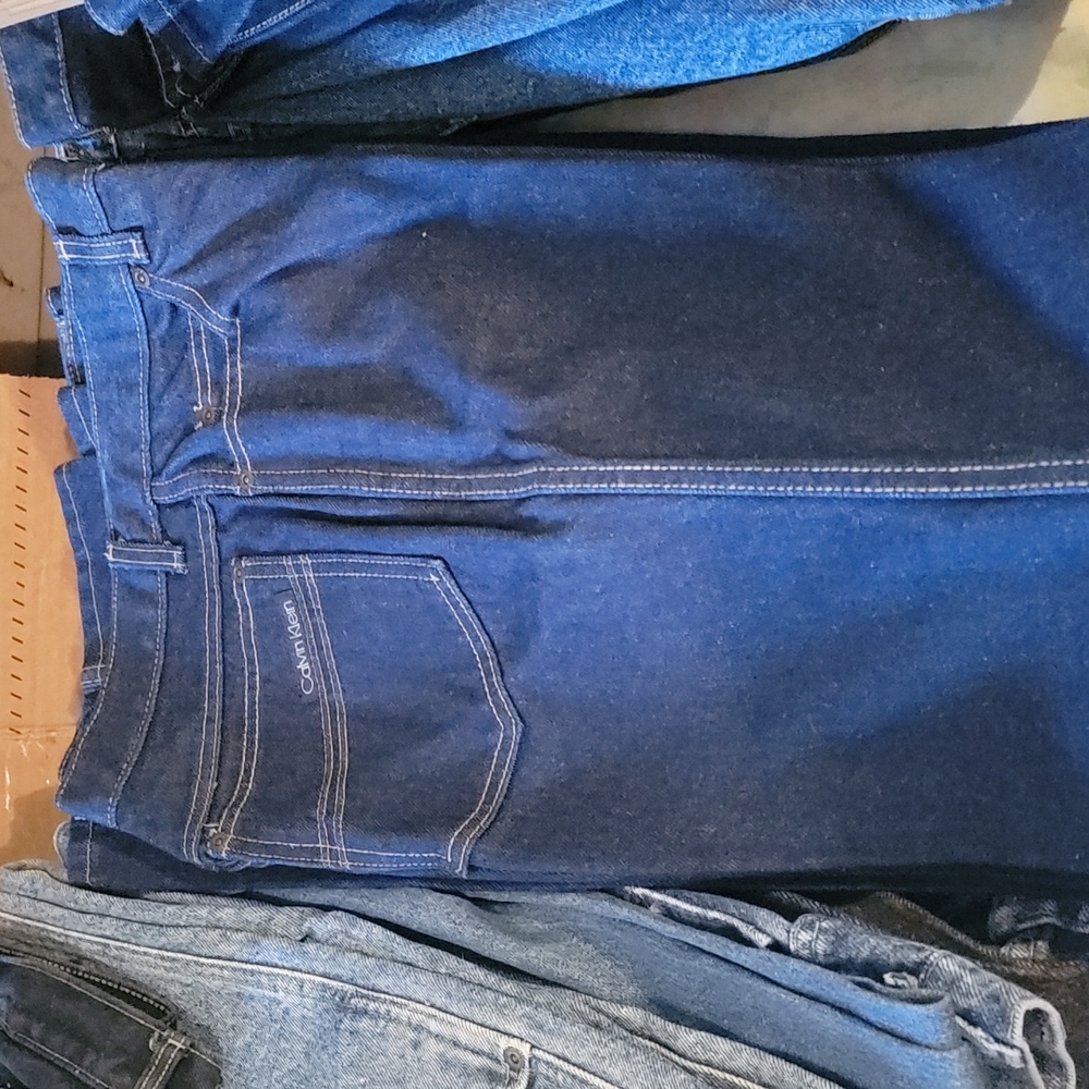 Calvin Klein denim jeans size 10 inseam 31"
